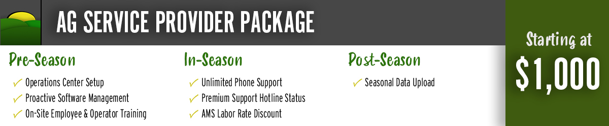 Ag Service Provider Package