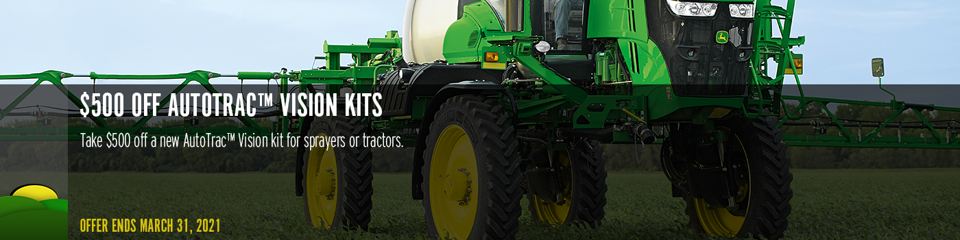 $500 Off AutoTrac Vision Kits