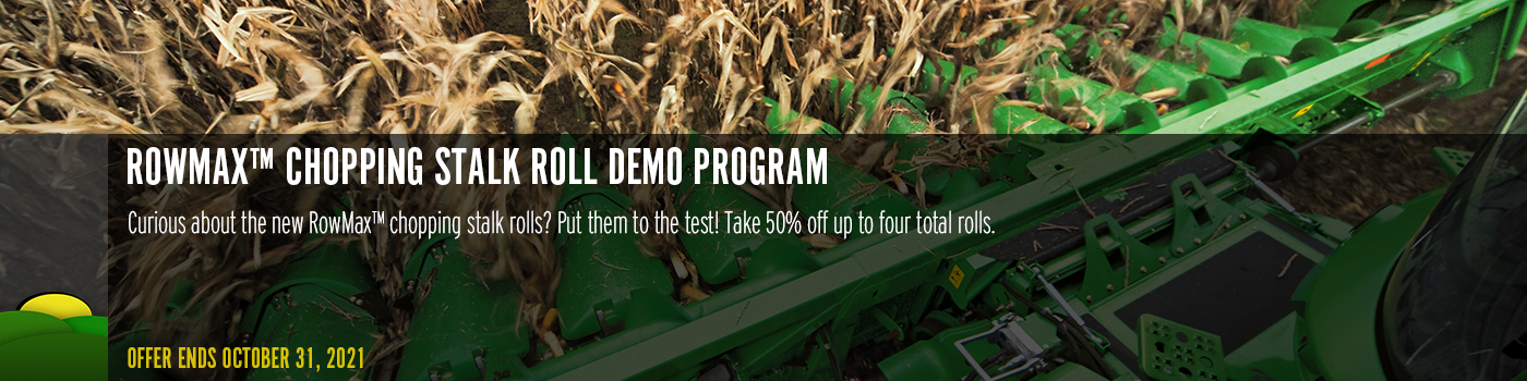 RowMax Chopping Stalk Roll Demo Program
